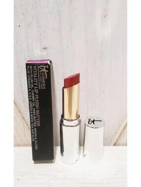 It Cosmetics Vitality Lip Flush Butter DARLING Anti-Aging Balm Lipstick New